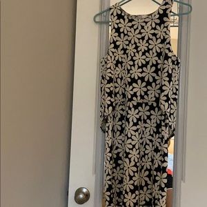 Black and white dress